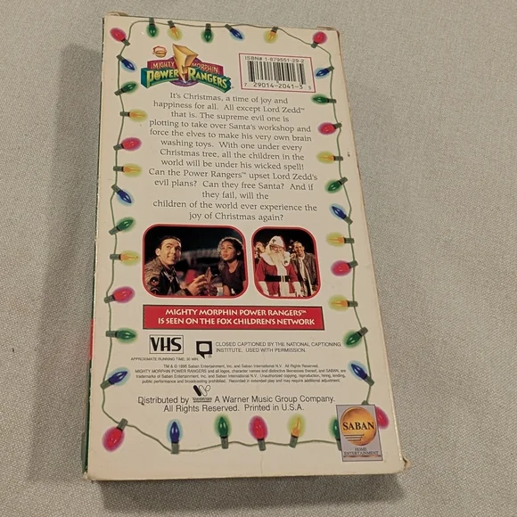 Mighty Morphin Power Rangers VHS - Picture 3 of 3